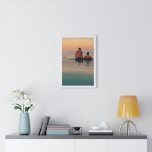Load image into Gallery viewer, Tjdraw "Losing track of time" Premium Framed Vertical Poster