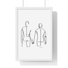 Load image into Gallery viewer, Tjdraw “Forever” Framed Vertical Poster