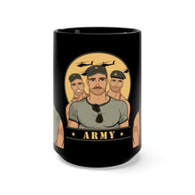 Load image into Gallery viewer, Black Mug 15oz