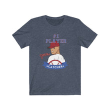 Load image into Gallery viewer, TJDRAW Baseball Catcher Jersey Short Sleeve Tee