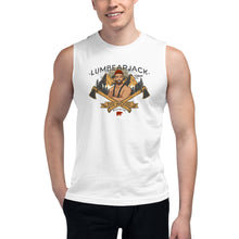 Load image into Gallery viewer, Lumbearjack Muscle Shirt