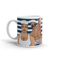 Load image into Gallery viewer, Hello Sailor White glossy mug