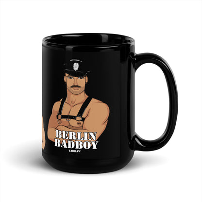 Berlin badboys Black Glossy Mug