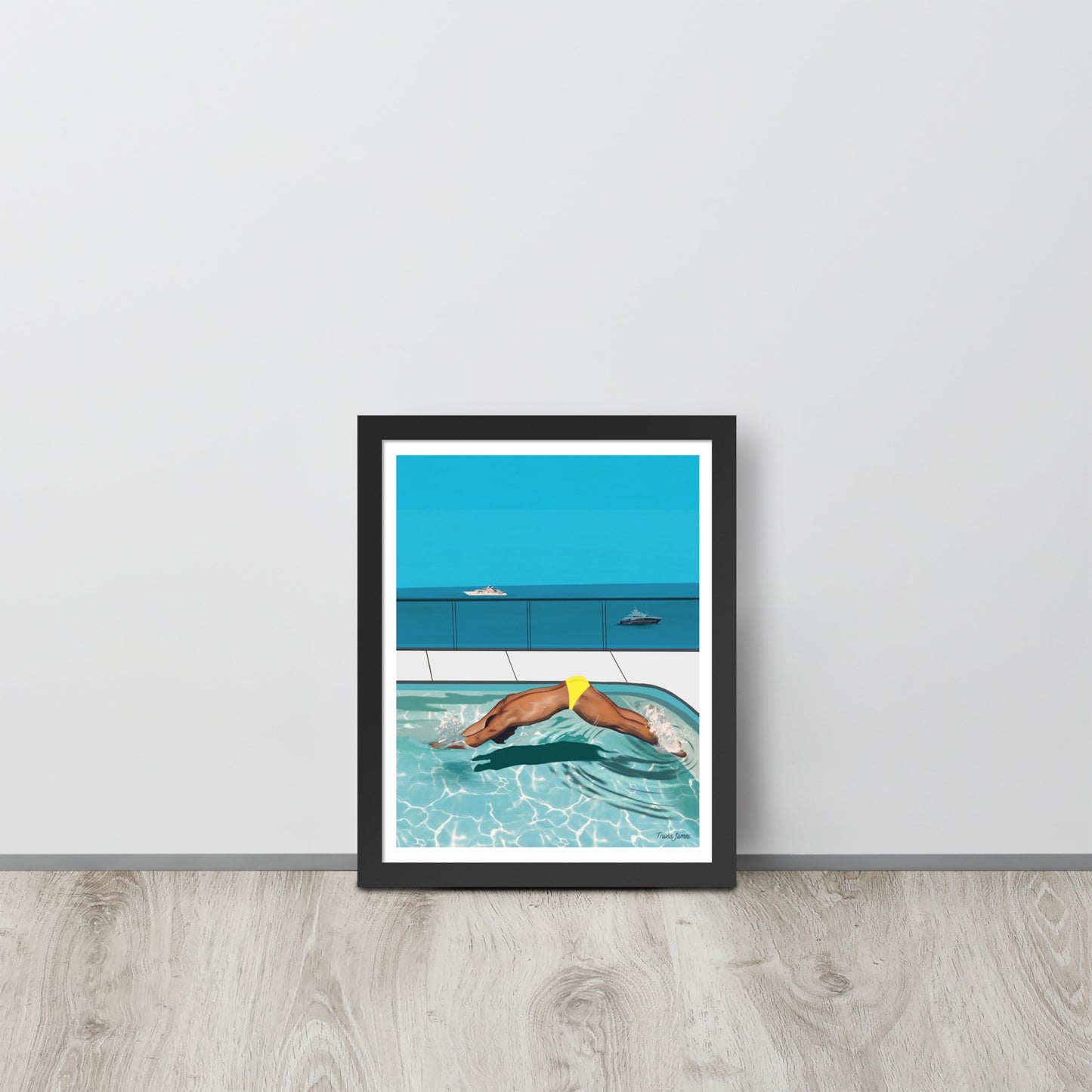 Art Print "Côte d'Azur Laps"