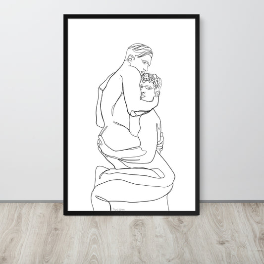 Art Print "I'll be there"