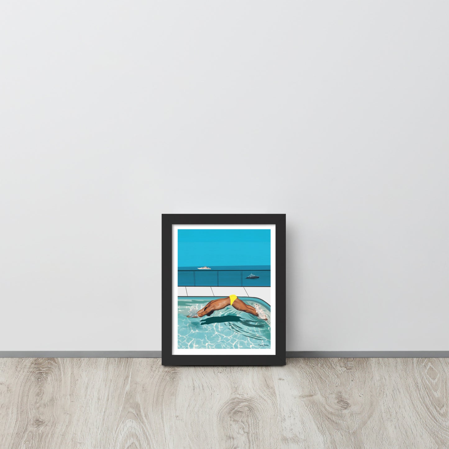 Art Print "Côte d'Azur Laps"