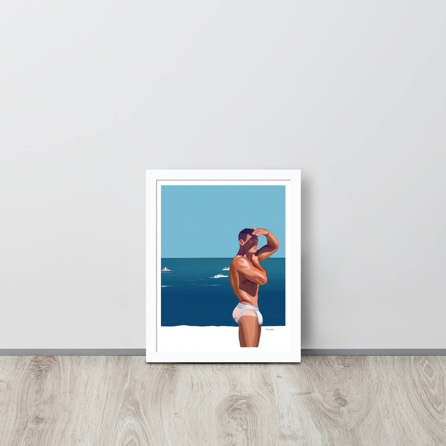 Art Print "Waking up in Mykonos"