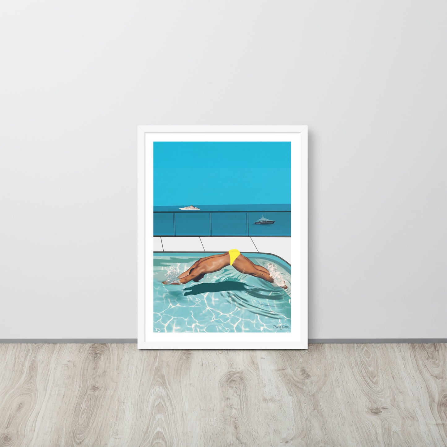 Art Print "Côte d'Azur Laps"