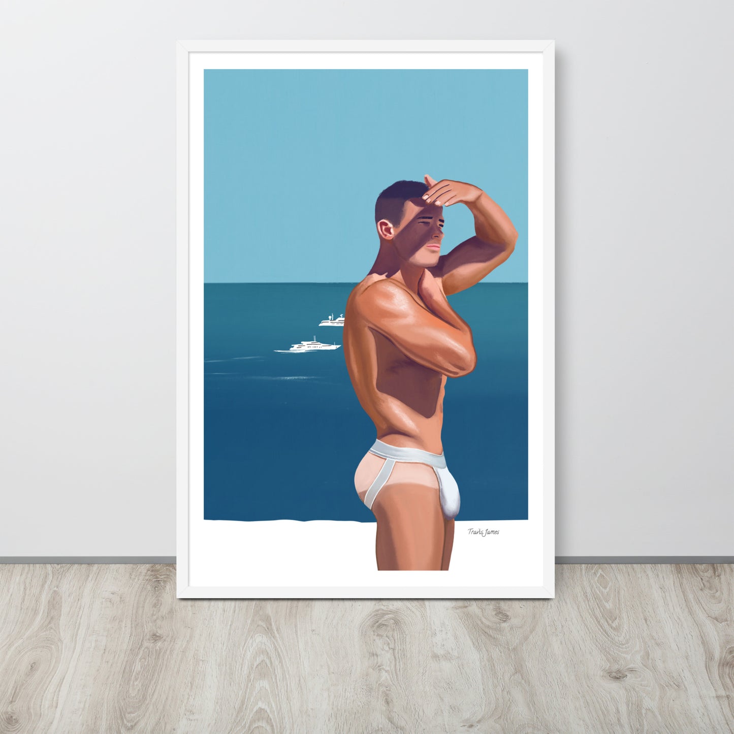 Art Print "Waking up in Mykonos"