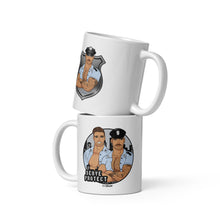 Load image into Gallery viewer, Serve &amp; Protect White glossy mug
