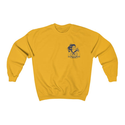 TJDRAW Sailor Born Free  Heavy Blend Crewneck Sweatshirt