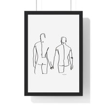Load image into Gallery viewer, Tjdraw “Forever” Framed Vertical Poster
