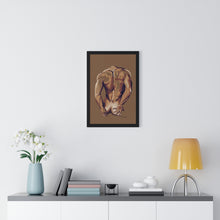 Load image into Gallery viewer, Tjdraw “ Thomas” Framed Vertical Poster
