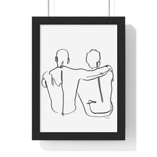 Load image into Gallery viewer, Tjdraw “Always” Framed Vertical Poster
