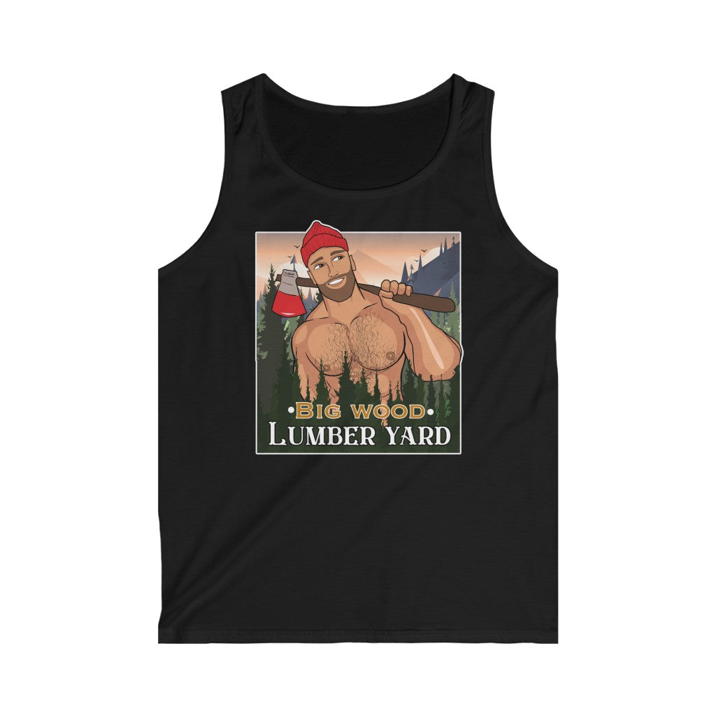 TJDRAW Lumberjack Men's Softstyle Tank Top