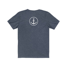 Load image into Gallery viewer, TJDRAW Navy Academy Jersey Short Sleeve Tee
