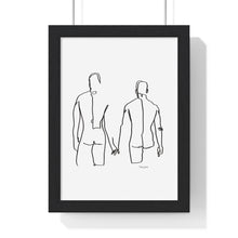 Load image into Gallery viewer, Tjdraw “Forever” Framed Vertical Poster

