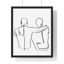 Load image into Gallery viewer, Tjdraw “Always” Framed Vertical Poster
