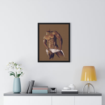 "Sunday Afternoon" Premium Framed Vertical Print