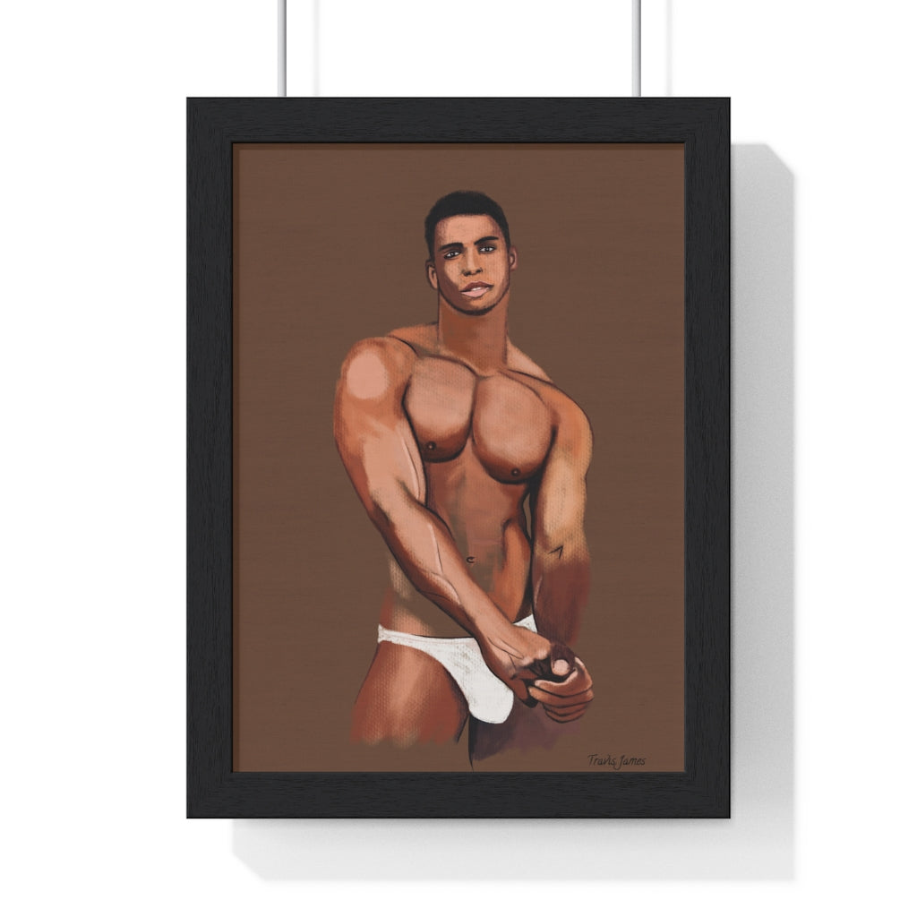 "Stretch" Premium Framed Vertical Print