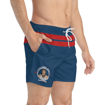 Navy Academy Swim Trunks