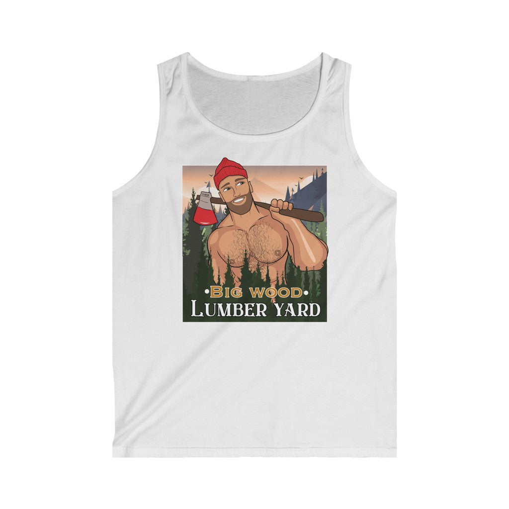 TJDRAW Lumberjack Men's Softstyle Tank Top