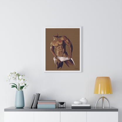 "Sunday Afternoon" Premium Framed Vertical Print