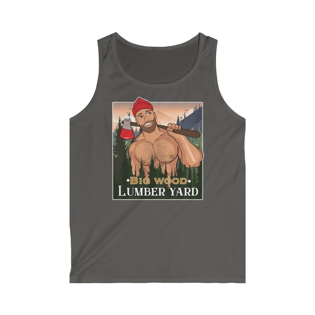 TJDRAW Lumberjack Men's Softstyle Tank Top