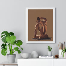 Load image into Gallery viewer, &quot;Wakeup&quot; Premium Framed Vertical Print
