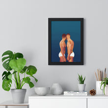 Load image into Gallery viewer, &quot;Finding You&quot; Premium Framed Vertical Print
