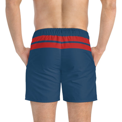 Navy Academy Swim Trunks