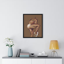 Load image into Gallery viewer, Tjdraw “The way you said goodbye” Framed Vertical Poster
