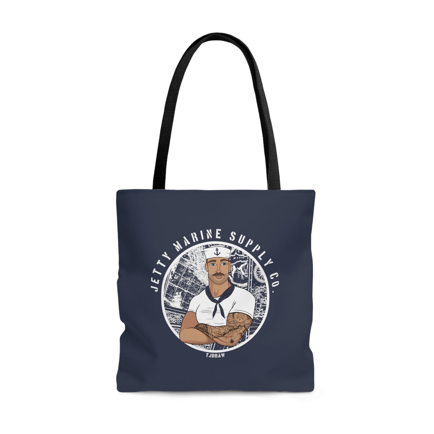 Jetty Marine Tote Bag