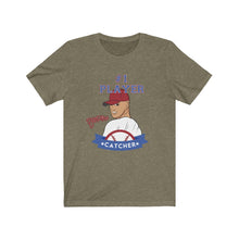 Load image into Gallery viewer, TJDRAW Baseball Catcher Jersey Short Sleeve Tee
