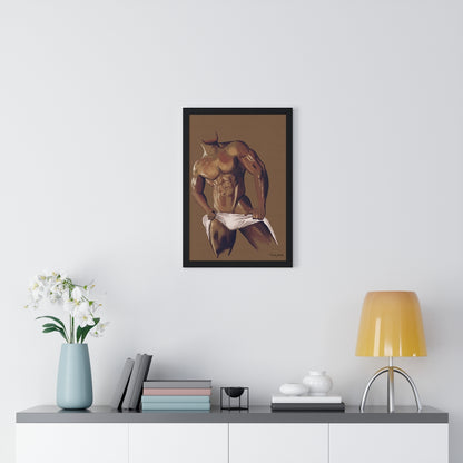 "Sunday Afternoon" Premium Framed Vertical Print