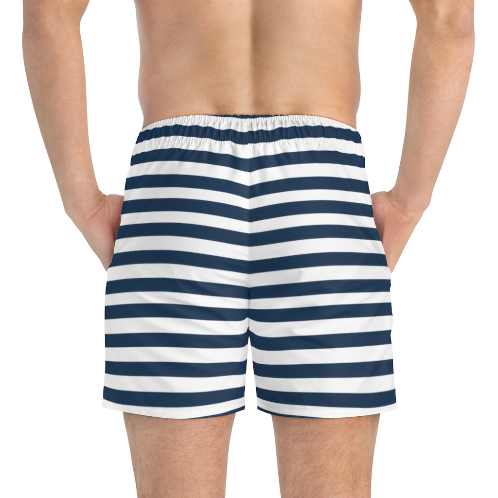 Tjdraw Sailor Swim Trunks