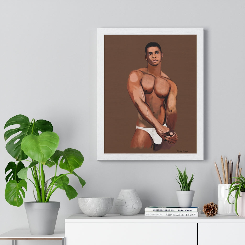 "Stretch" Premium Framed Vertical Print