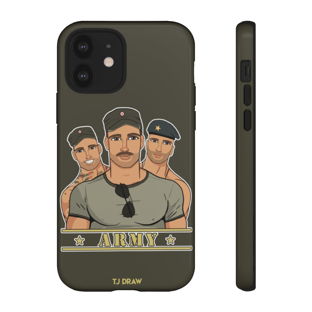 TJDRAW Army Squad Tough Cases