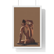 Load image into Gallery viewer, &quot;Wakeup&quot; Premium Framed Vertical Print
