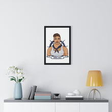 Load image into Gallery viewer, &quot;Born Free&quot; Sailor Framed Vertical Print
