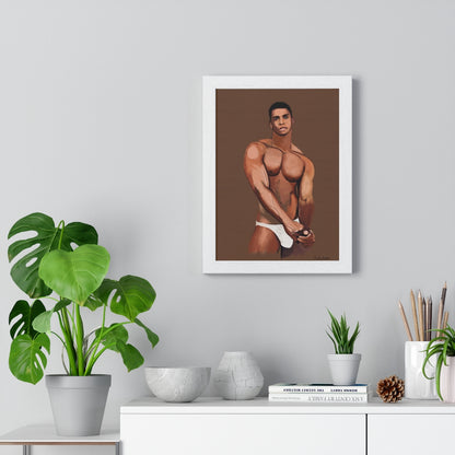 "Stretch" Premium Framed Vertical Print