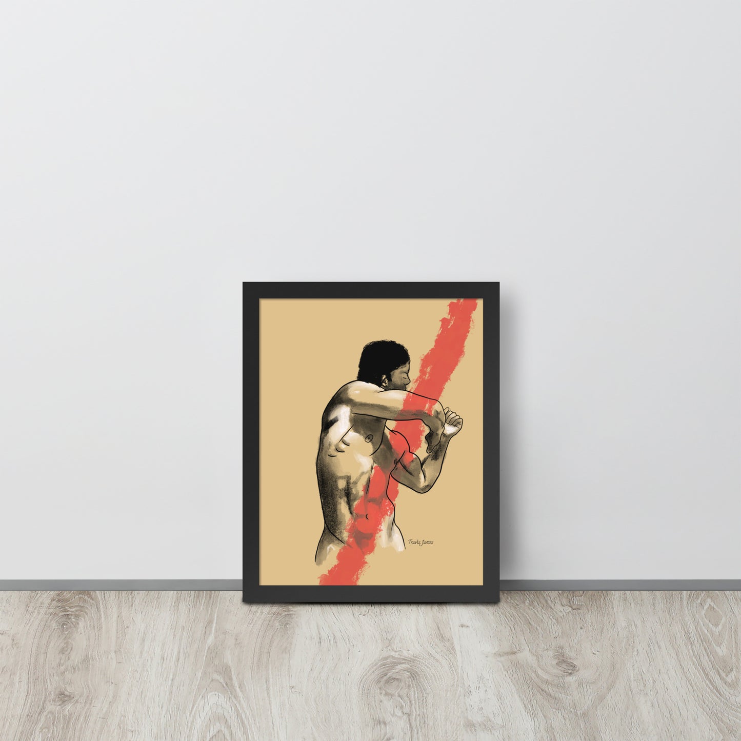 Art Print "Blinded no more"