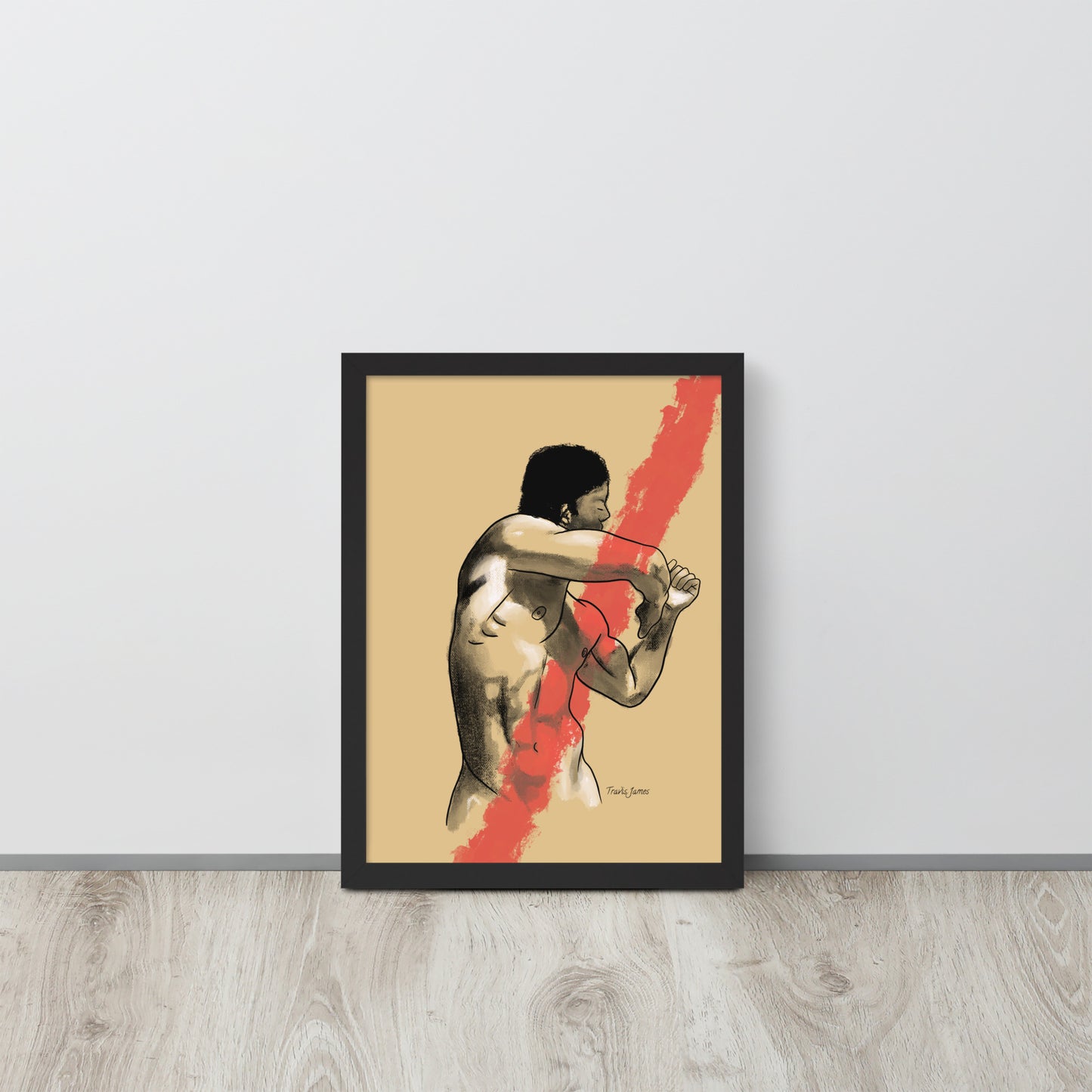 Art Print "Blinded no more"