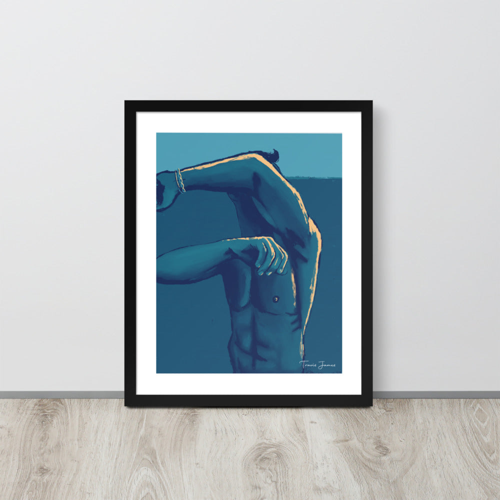 "Rise" Premium Framed Vertical Print