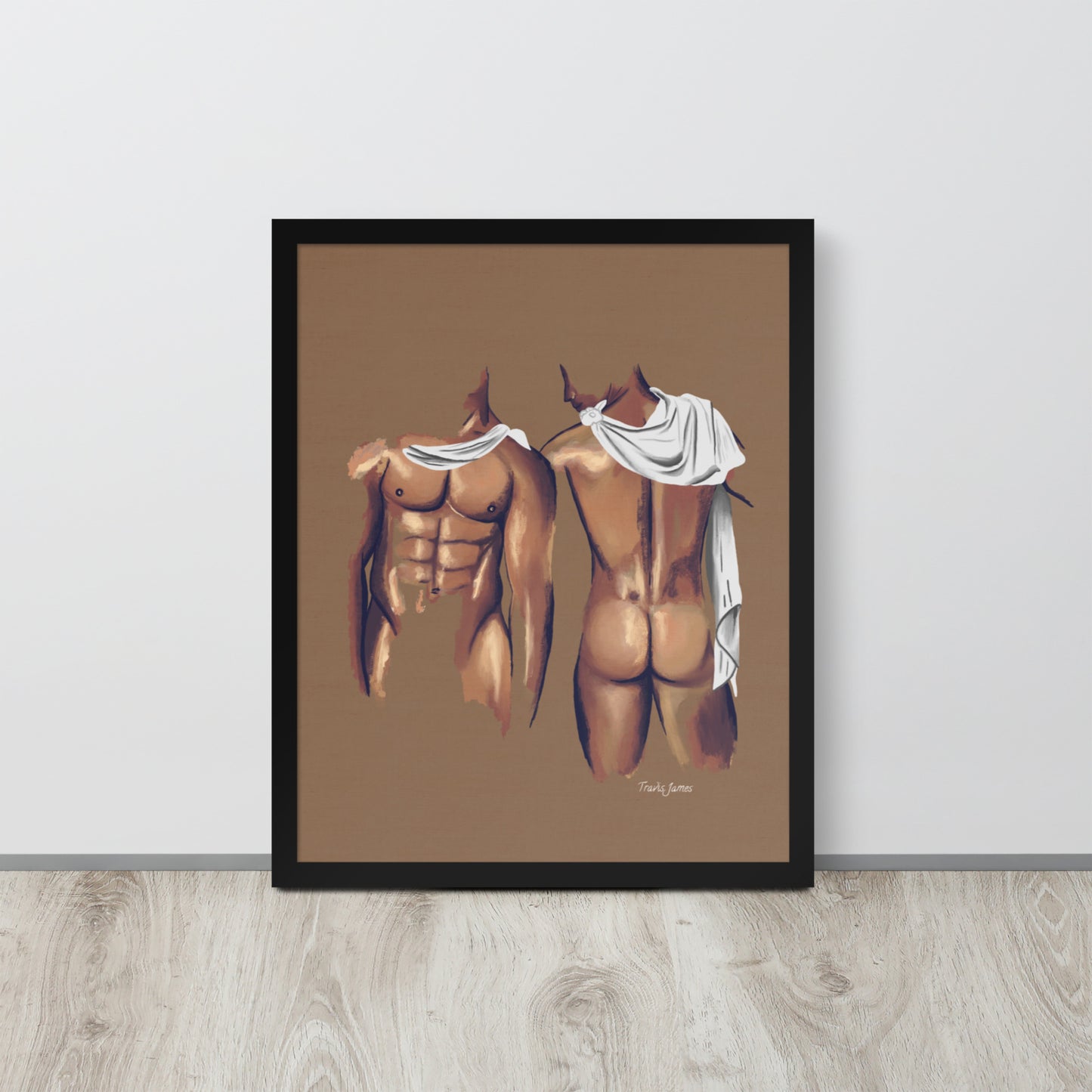 Art Print "By your side"