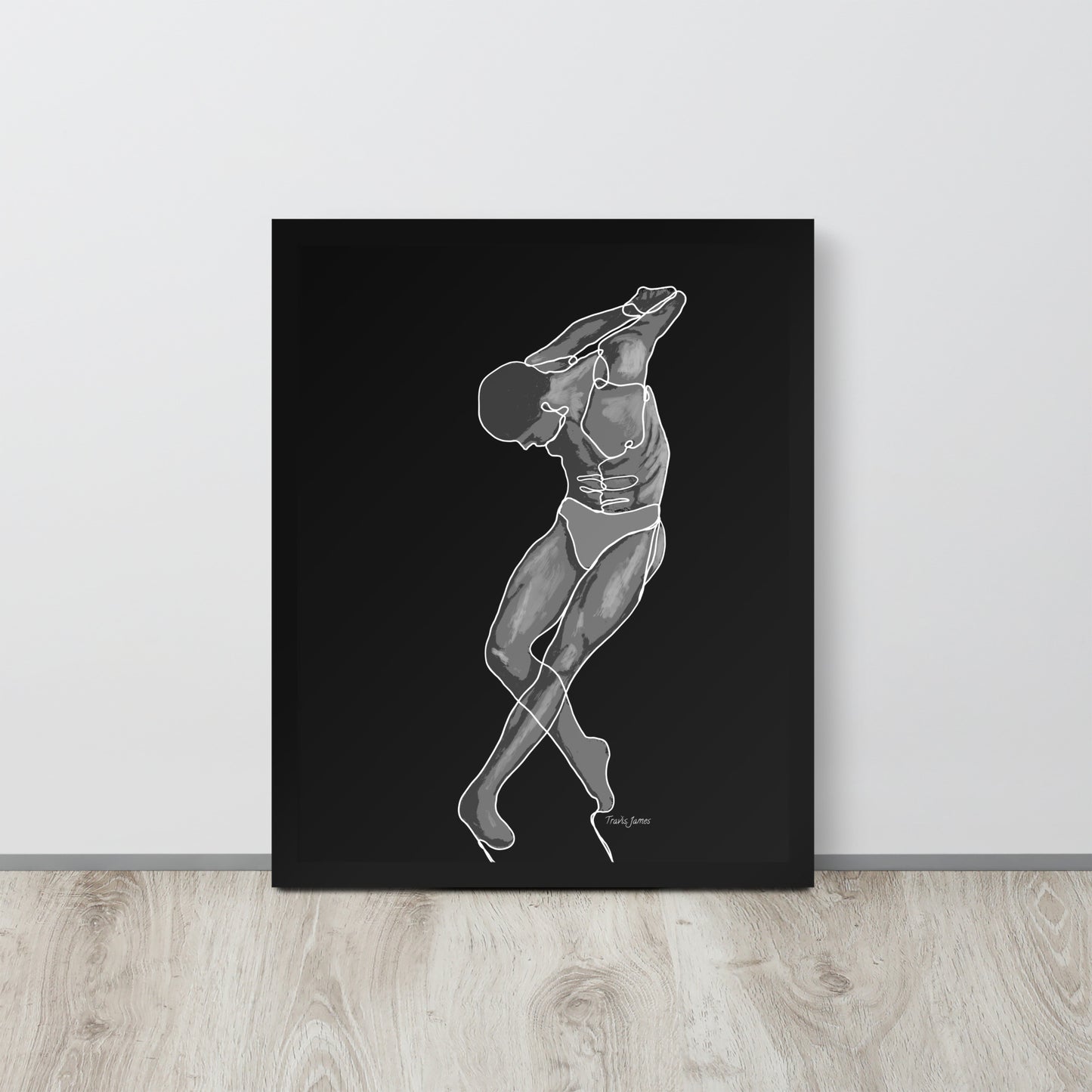 Art Print "Dance in the rain"