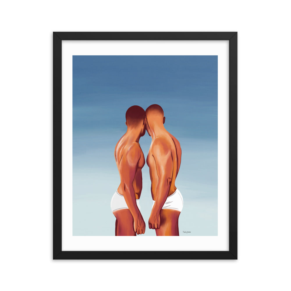 "A Lover Like You" Premium Framed Vertical Print