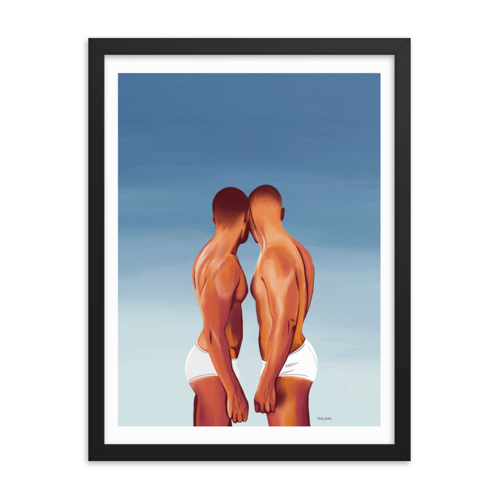 "A Lover Like You" Premium Framed Vertical Print