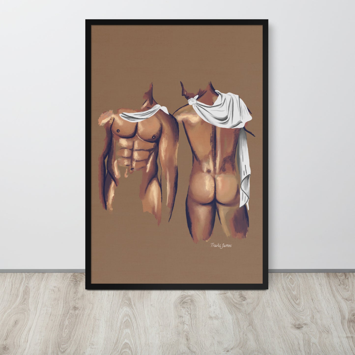 Art Print "By your side"