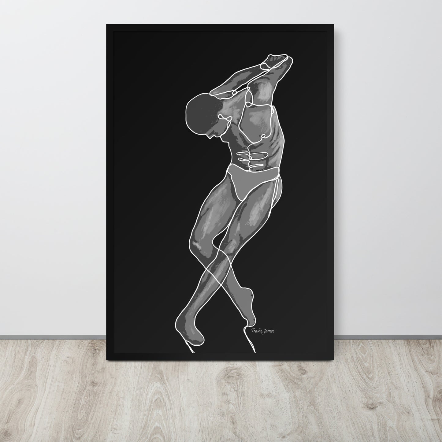 Art Print "Dance in the rain"